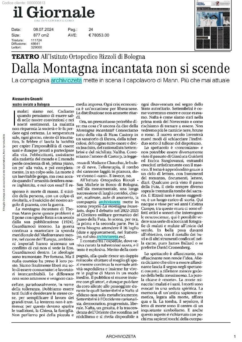 archivio zeta