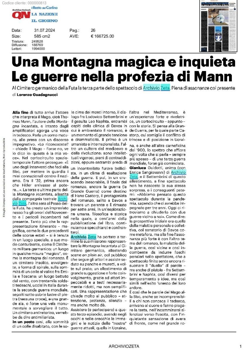 archivio zeta